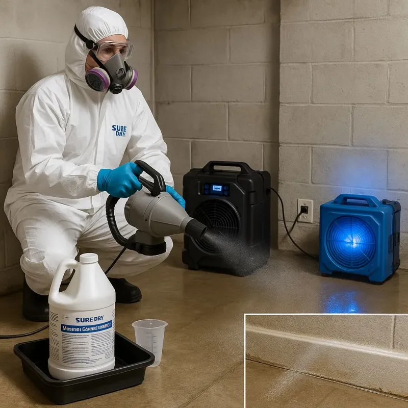 Sanitization and Odor Removal process in Merrill, WI
