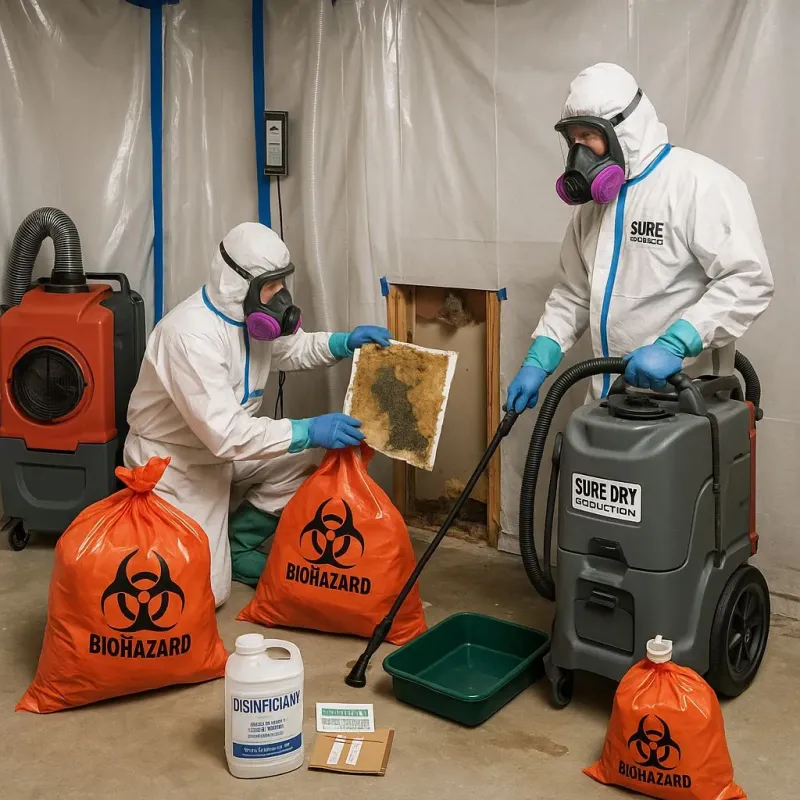 Contaminated Water Handling Protocols process in Merrill, WI