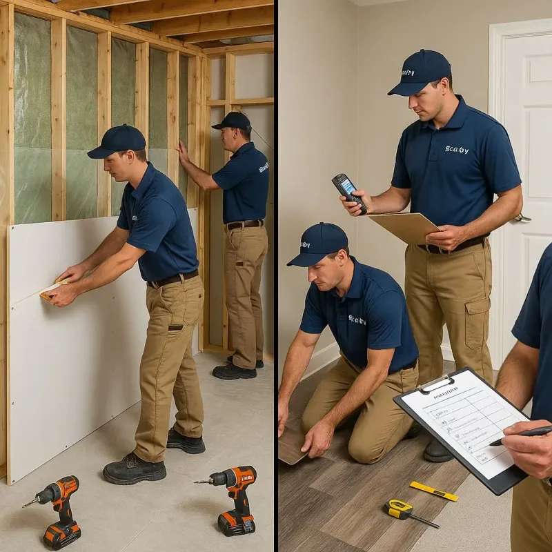 Repairs and Reconstruction process in Merrill, WI